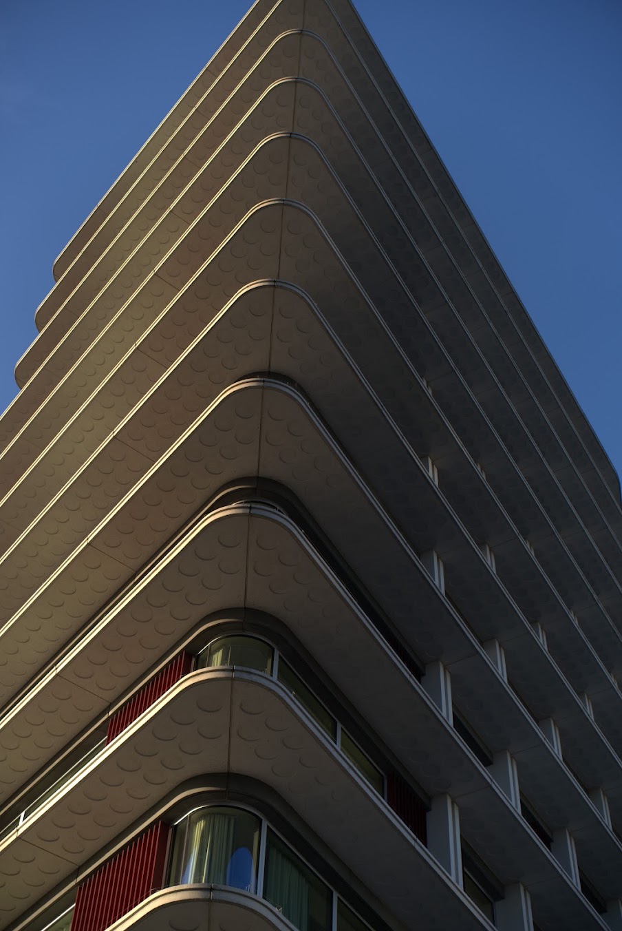 Photo of London student accomadation from an interesting angle